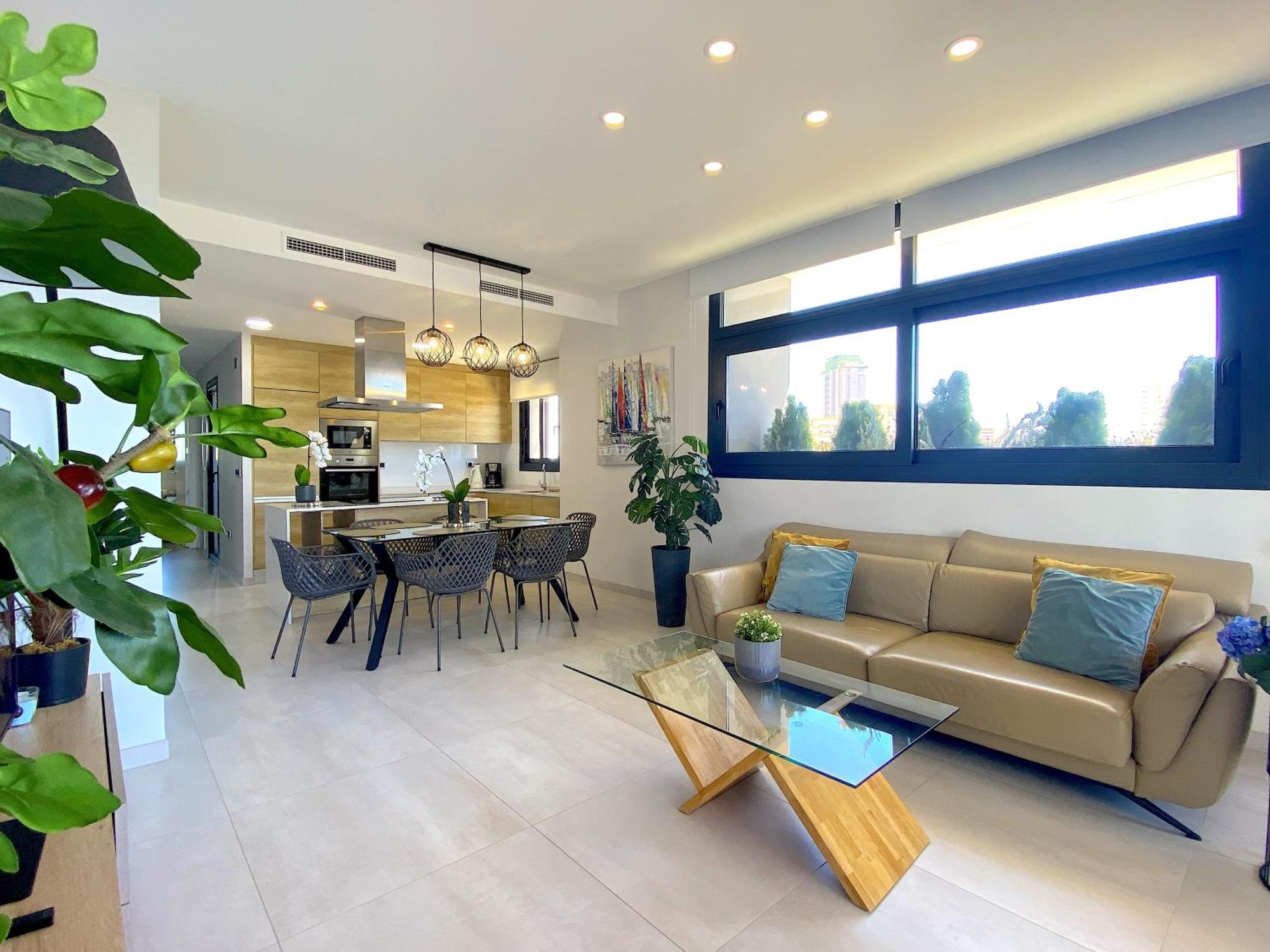 Lujoso Apartament Con Impresionantes Vistas Al Mar Benidorm Zewnętrze zdjęcie