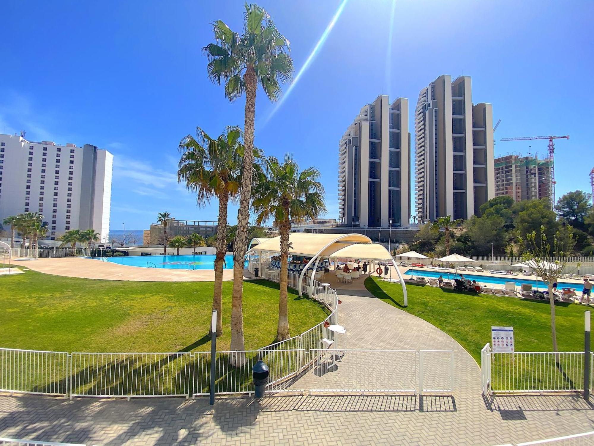 Lujoso Apartament Con Impresionantes Vistas Al Mar Benidorm Zewnętrze zdjęcie